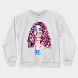 Frozen in Crystal Crewneck Sweatshirt